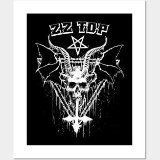 Zz top metal Posters and Art